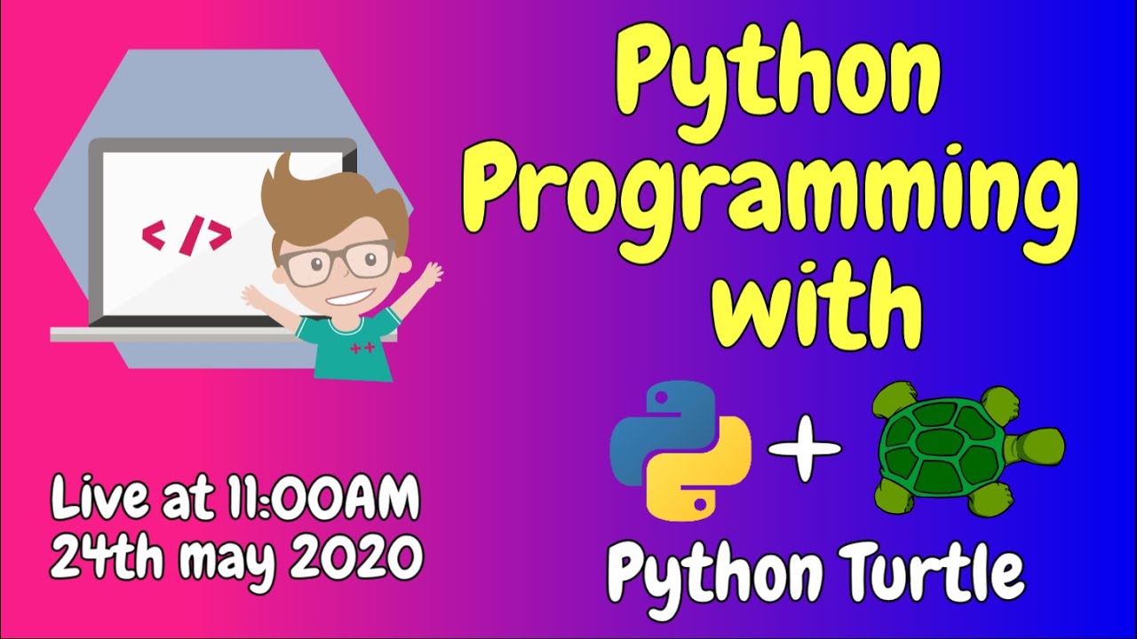 Python Programming With Turtle Makershala Youtube