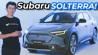 Subaru’s first EV is coming to Australia! (2023 Subaru Solterra walkaround review)