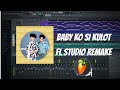 Guthben Dou ft. Tyron ng Hiprap Fam BABY KO SI KULOT  - FL STUDIO REMAKE