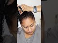 #shorts | How I Moisturize My Hair Overnight | The Baggy Method