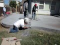 Installing stamped concrete Denver concrete contractor patio Part 2