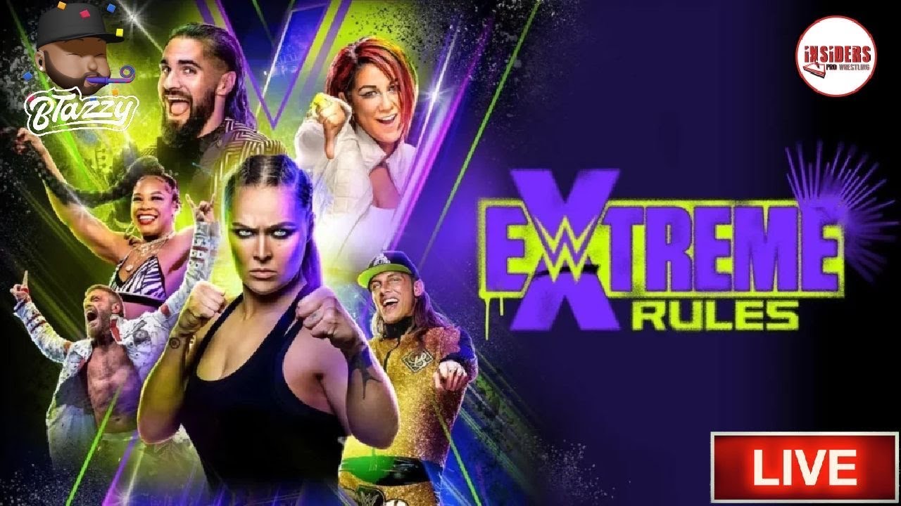 WWE EXTREME RULES 2022: LIVE WATCH ALONG- Insiders Pro Wrestling - YouTube