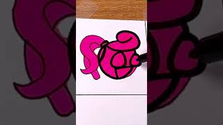 FNF Mommy Long Legs icon Drawing and Coloring (Poppy Playtime Chapter 2)