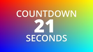 21 sec TIMER - 21 seconds COUNTDOWN