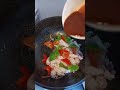 Squid with Bell Pepper ( stirfry )#yummy #cooking #satisfyingsound #shortvideo #youtubeshorts