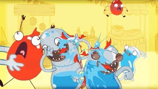 Hydro and Fluid - Water Fight | Videos For Kids | Kids TV Shows | WildBrain Cartoons