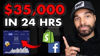 $35,000 in 24 Hours Dropshipping | HOW?