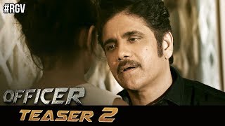 RGV's Officer Movie Teaser 2 | Nagarjuna | RGV | Myra Sareen | Ram Gopal Varma | #OfficerTeaser2