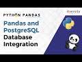 Pandas And Postgresql Database Integration | Python Pandas Tutorial For Data Engineering