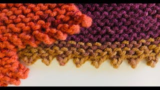 Picot-Edge Bind-Off: A Knittycat's Knits Technique