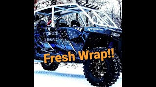 Fresh Toyskins Wrap on a 2018 RZR XPT4.