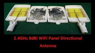 2 4GHz 8dBi WiFi Panel Directional Antenna