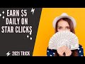 Star Clicks Trick: Earn $5 Daily with Star Clicks HTML in 2021