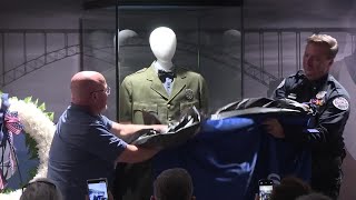 Twin Falls police honor officer killed in line of duty with permanent memorial