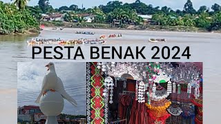 HARI PERTAMA PESTA BENAK BANDAR SIMANGGANG/SRI AMAN TAHUN 2024 #ukaisenangkasenang