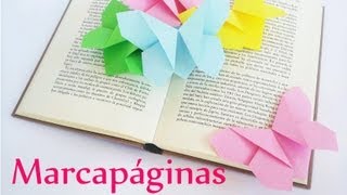 Manualidades: MARCAPÁGINAS de papel (MARIPOSA Origami) - Innova Manualidades