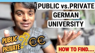 Public vs. Private University in Germany | Germany Tamil Vlog | All4Food