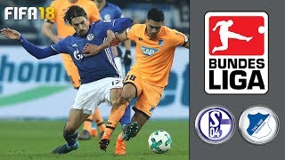 FC Schalke 04 vs TSG 1899 Hoffenheim ᴴᴰ 17.02.2018 - 23.Spieltag - 1. Bundesliga | FIFA 18