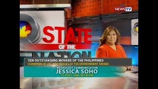 Jessica Soho, kabilang sa mga tumanggap ng TOMP Champion of Life and Heroes of the Environment award