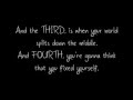 The Script - Six Degrees of Separation [ Lyric Video ]