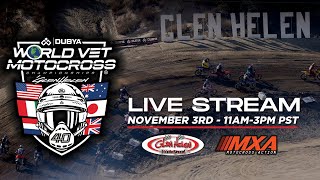 2024 World Vet Motocross Championship - LIVE from Glen Helen Raceway