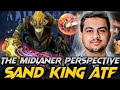 New Patch 7.37 ATF Sand king The Offlane - Dota 2 Pro Gameplay #atf #sandking