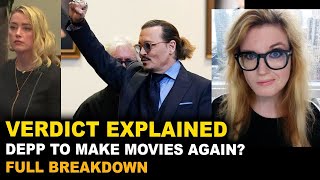 Depp vs Heard Verdict 2022 - Johnny Depp Wins Lawsuit Explained - Reaction & Breakdown