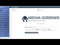 Automated screening using the MechaScreener