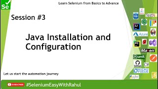 Selenium Automation Session #3 - Java Installation and Configuration
