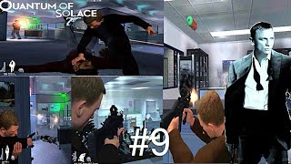 007: Quantum of Solace  Part 9 Mission 9 Walkthrough (Science Center Exterior)