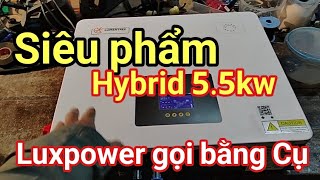 Shop Solar - Biến tần Đẳng cấp - Hybrid 5.5kw Lumentree, đánh bại Luxpower