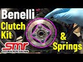 Benelli 6-Disc Clutch Upgrade and Stiffer Springs