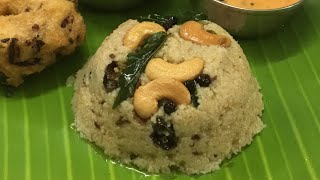 கோதுமை ரவா பொங்கல் மிகவும் சுவையாக செய்வது எப்படி/ wheat rava Pongal/samba Rava Pongal/Broken wheat