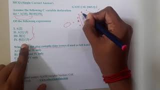 GATE CSE 2003 Q 2 || C PROGRAMMING ||Data Structure || GATE Insights Version: CSE