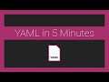 The Basics of YAML in Under 5 Minutes