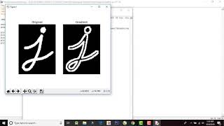 Morphological Gradient with OpenCV Python