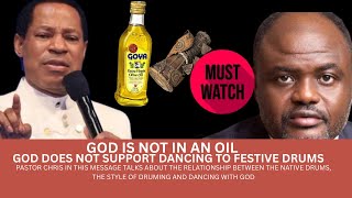 IS ANOINTING OIL A SIN? HEAR WHAT PASTOR CHRIS SAID ABOUT IT, AND FESTIVE DRUMS (MUST WATCH)
