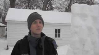 The rise and fall of an epic snow fort in Ames, Iowa