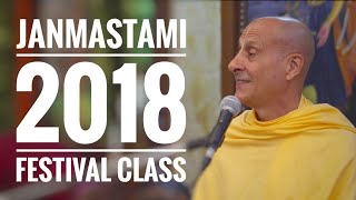 Janmastami Class 2018 |HH Radhanath Swami | ISKCON Chowpatty