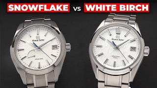 TEURER aber auch BESSER? Grand Seiko White Birch vs Snowflake