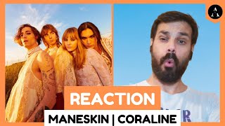 FIRST TIME Listening to Maneskin - "Coraline" | Reaction Video