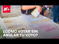 Elecciones 2024: ¿Cómo votar y no anular tu voto en el intento? - En Punto