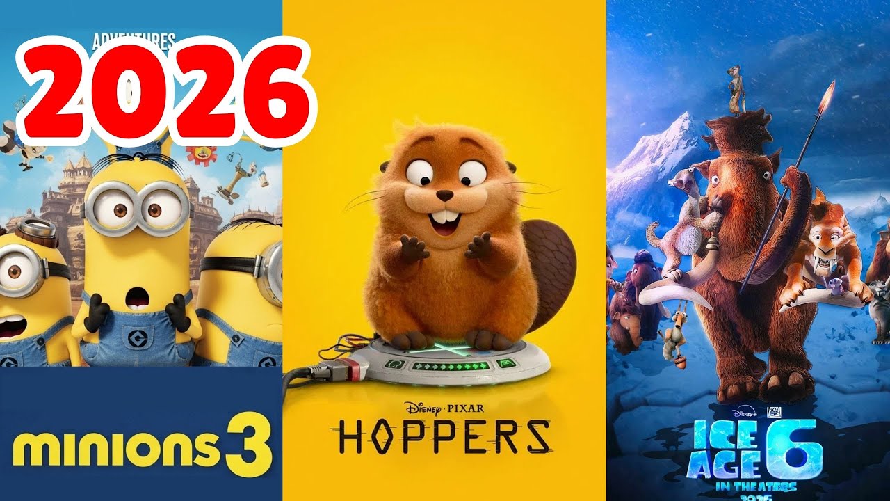 All Animated Films 2026 Upcoming Animation Movies 2026 New World