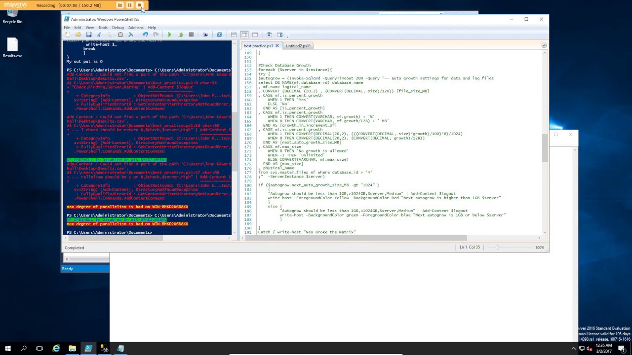 Powershell With Sql Server Youtube