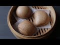 Soft Fluffy Whole Wheat (Wholemeal) Steamed Buns