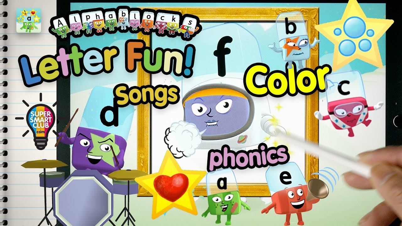 Sing The Alphablocks Alphabet Songs & Learn ABC Letter Sounds - YouTube