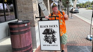 Hidden Happy Hour: Black Jack's Rum Bar (Tiki Bar) & Grille! (Part 1) 🌺
