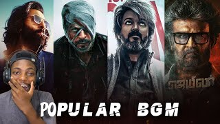 Popular BGM 2024 ft. Leo, Jailer, Animal, Jawan, Lokiverse, Anirudh BGMs | Reaction