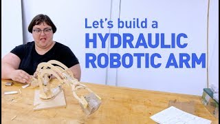 Hydraulic Robotic Arm Kit: Build with me