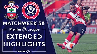 Southampton v. Sheffield United | PREMIER LEAGUE HIGHLIGHTS | 07/26/2020 | NBC Sports
